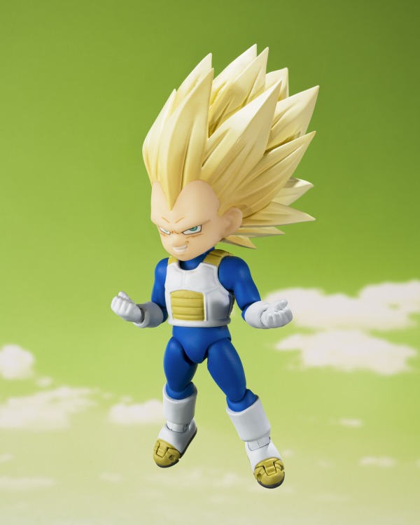 S.H.Figuarts Dragon Ball Daima - Super Saiyan 3 Vegeta (Mini) (P-Bandai Exclusive)